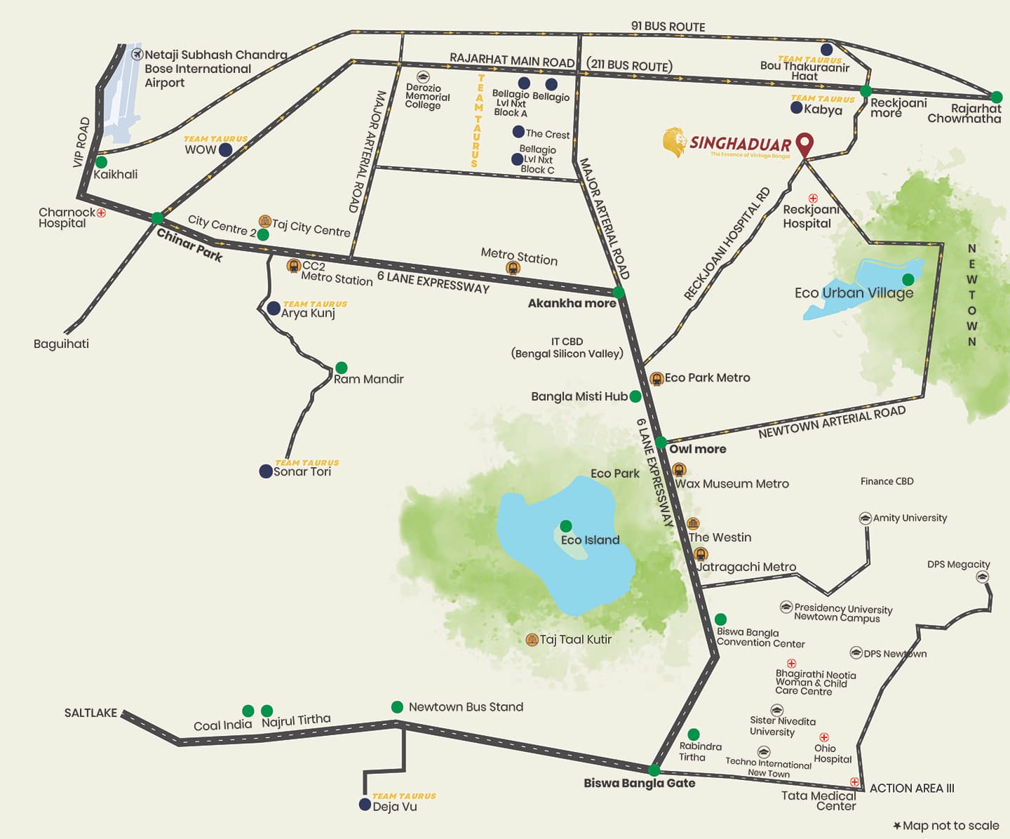 Singhaduar Project Latest Location Map